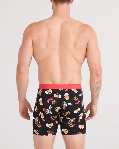 Saxx Boxers Vibe Vibe Xtra BB Fly - Oktober Brats Black