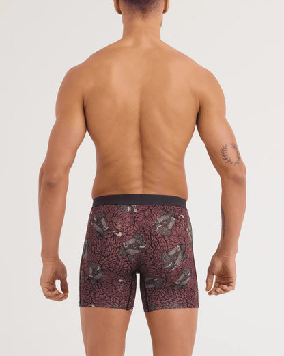 Saxx Underwear Vibe Smoking Jacket - Huckleberry
