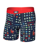 Saxx Boxers Blue Vibe Xtra BB Fly - Sleigh Invaders  Maritime