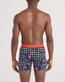 Saxx Boxers Blue Vibe Xtra BB Fly - Sleigh Invaders  Maritime