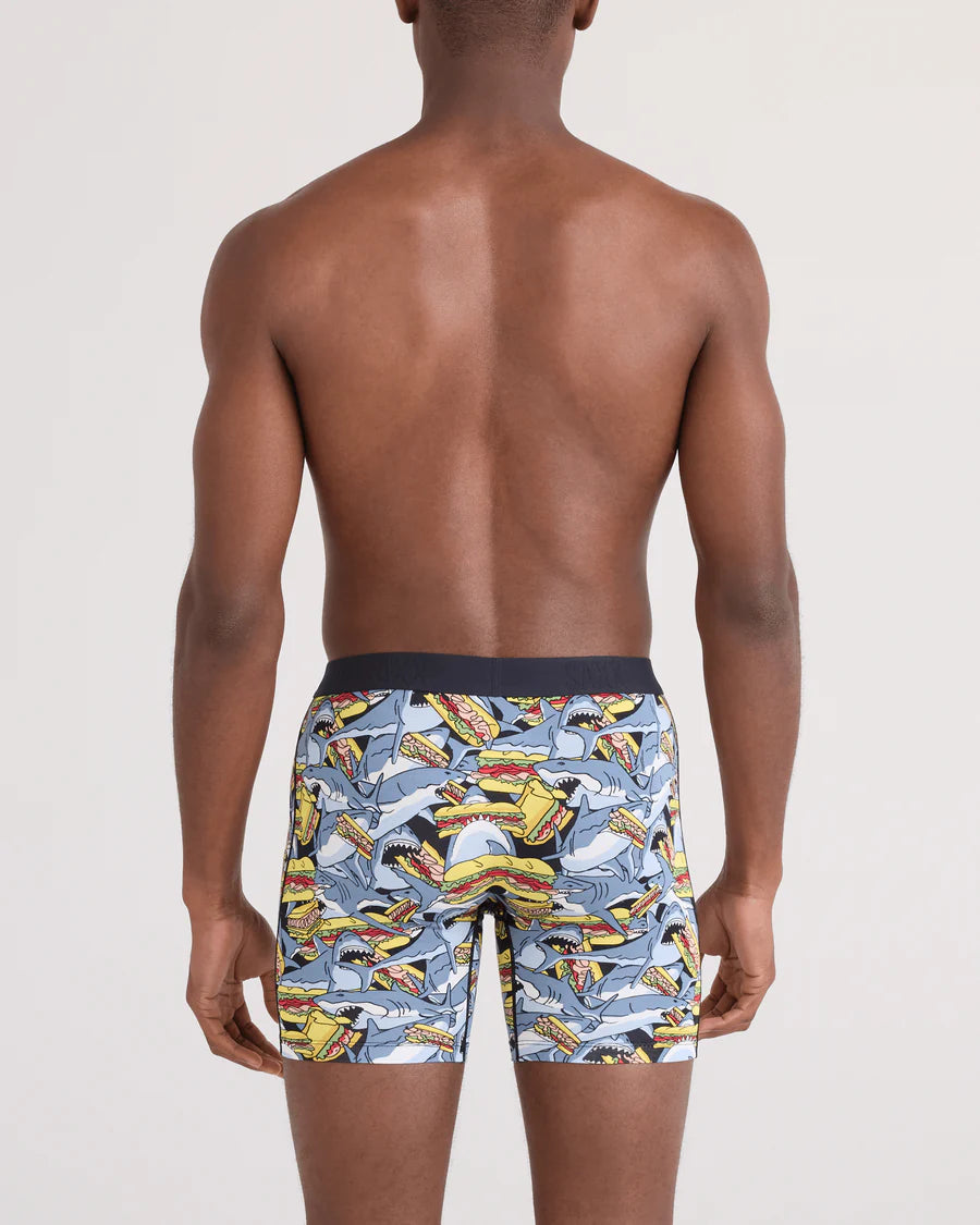 Saxx Boxers Vibe Vibe Xtra BB Fly - Shark Sub Grey