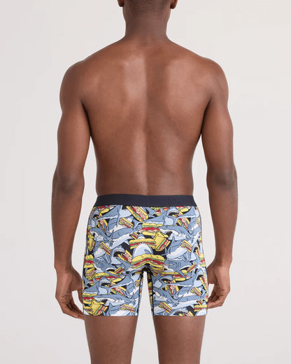 Saxx Boxers Vibe Vibe Xtra BB Fly - Shark Sub Grey