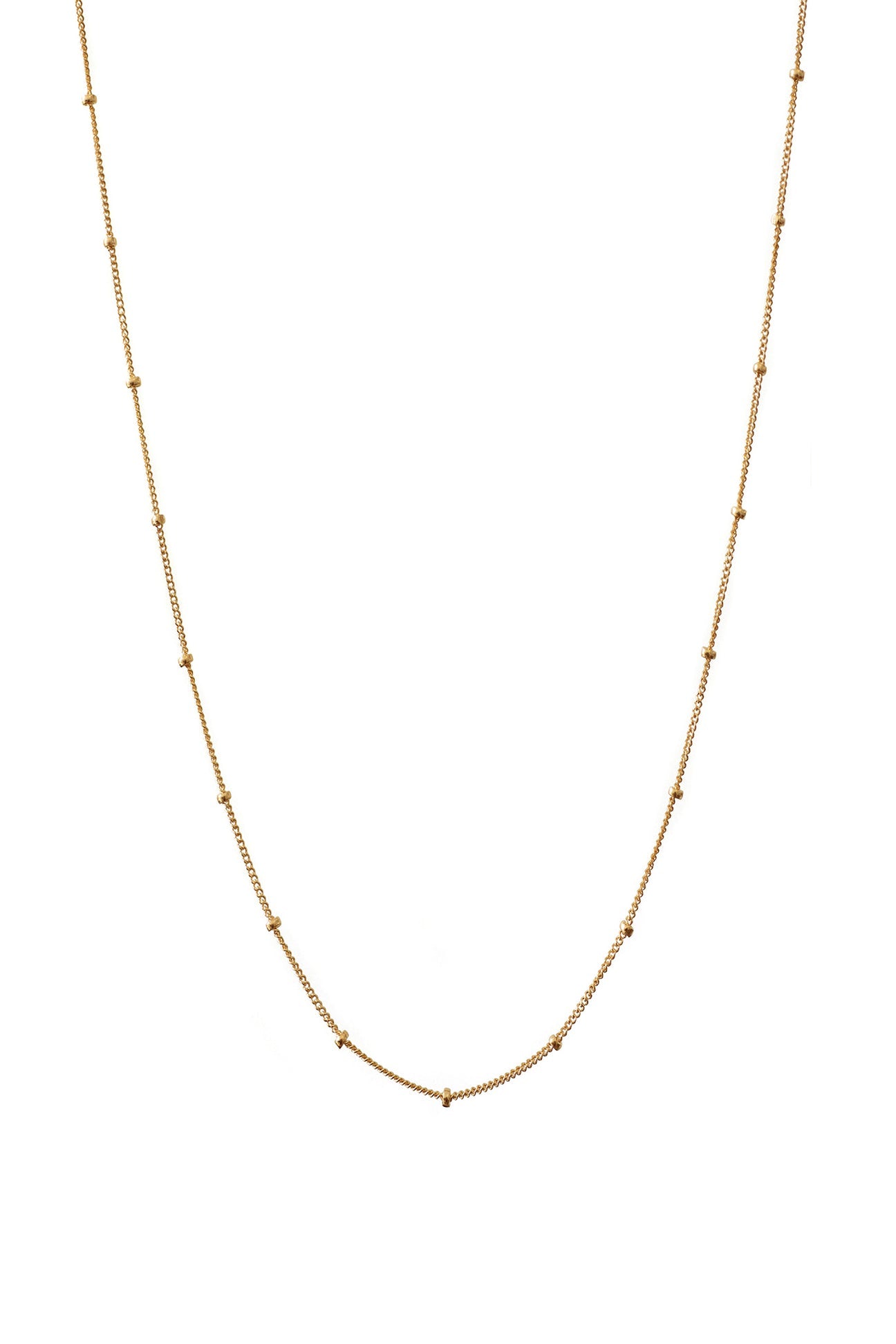 Lisbeth Satellite Chain Necklace - Gold