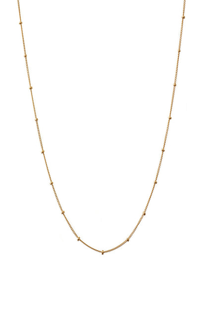 Lisbeth Satellite Chain Necklace - Gold