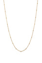 Lisbeth Satellite Chain Necklace - Gold