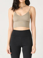 Dex Seamless Bra Top - Taupe