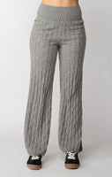 Dex Pull On Knit Sweater Pant - Grey