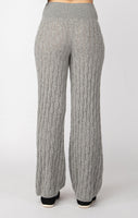 Dex Pull On Knit Sweater Pant - Grey