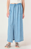 Dex Tencel Maxi Skirt - Medium Blue Wash