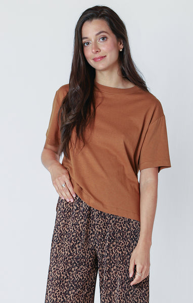 Dex Essential Tee - Toffee