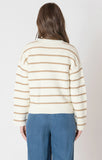 Dex Stripe Sweater - Cream/Sand Stripe
