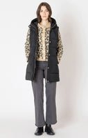 Dex Hooded Puffer Vest - Black