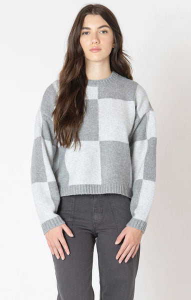 Dex Colorblock Sweater - Heather & Grey