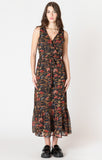 Dex Wrap Maxi Dress - Autumn Bloom