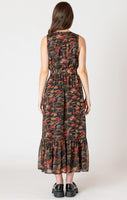 Dex Wrap Maxi Dress - Autumn Bloom