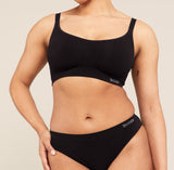 Boody Full Blast Wireless Bra - Black
