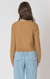 Dex Easy Crewneck Cardigan - Toffee