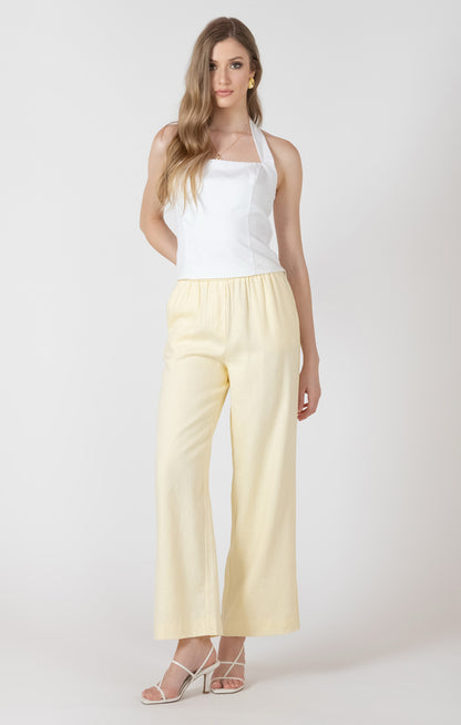 Dex Adjustable Halter Top - White