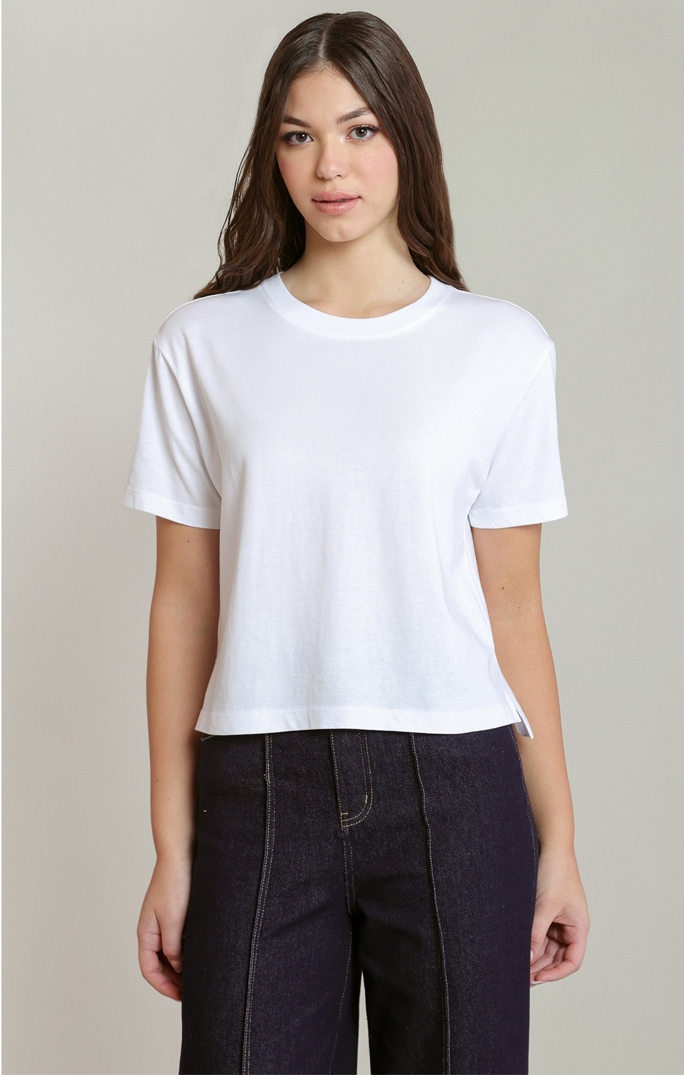 Dex SS Essential Tee - White