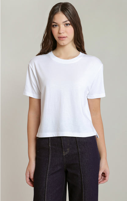 Dex SS Essential Tee - White