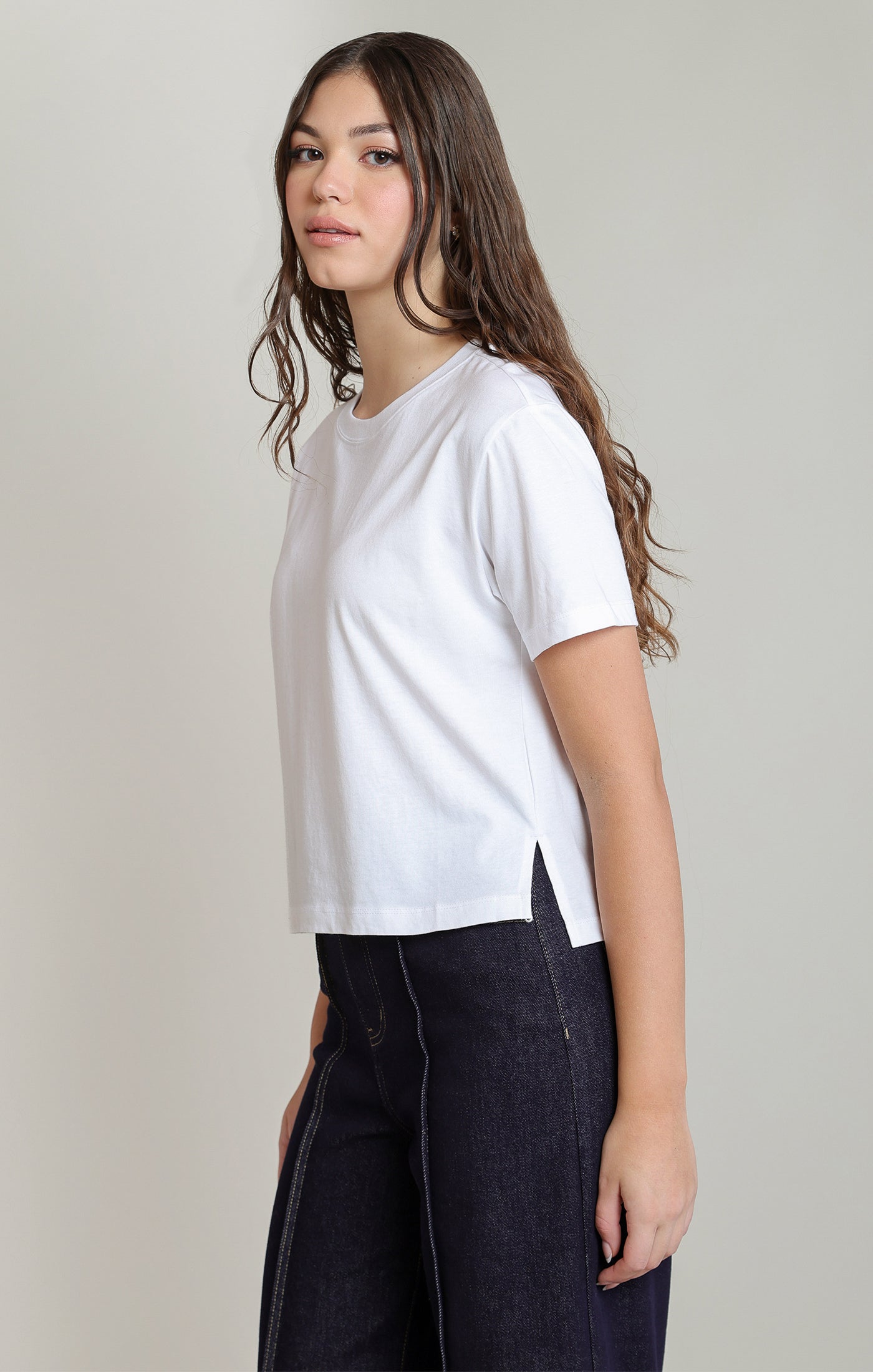 Dex SS Essential Tee - White