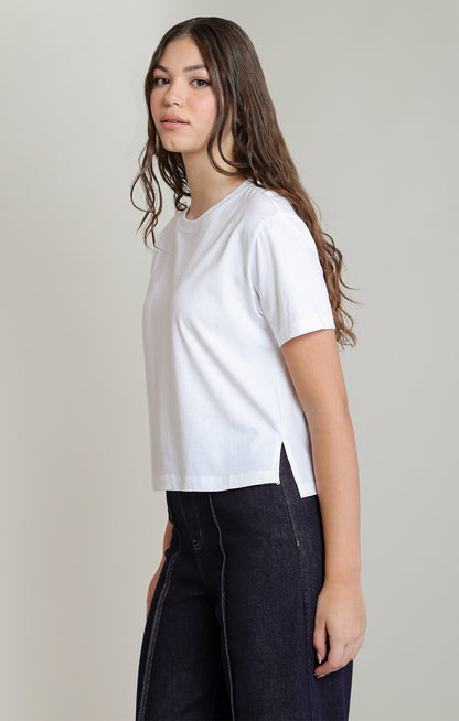 Dex SS Essential Tee - White