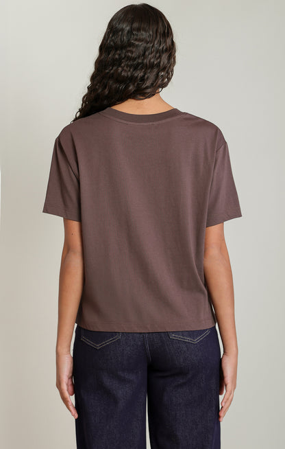 Dex SS Essential Tee - Brown