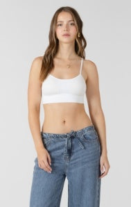 Dex Seamless Padded Bralette - White