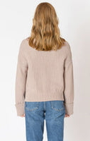Dex Cuffed Sleeve Cardigan PLUS - Beige