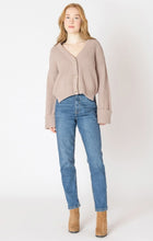 Dex Cuffed Sleeve Cardigan PLUS - Beige