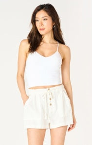 Dex Seamless Bra Top - White