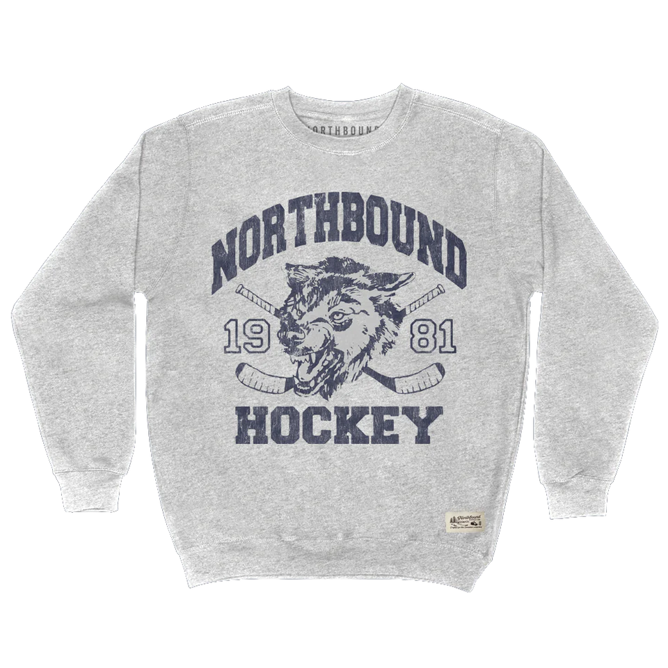 North Bound Hockey Crewneck Fleece