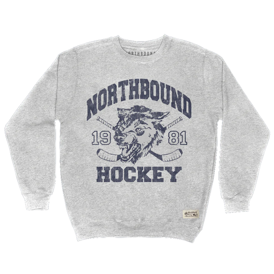 North Bound Hockey Crewneck Fleece