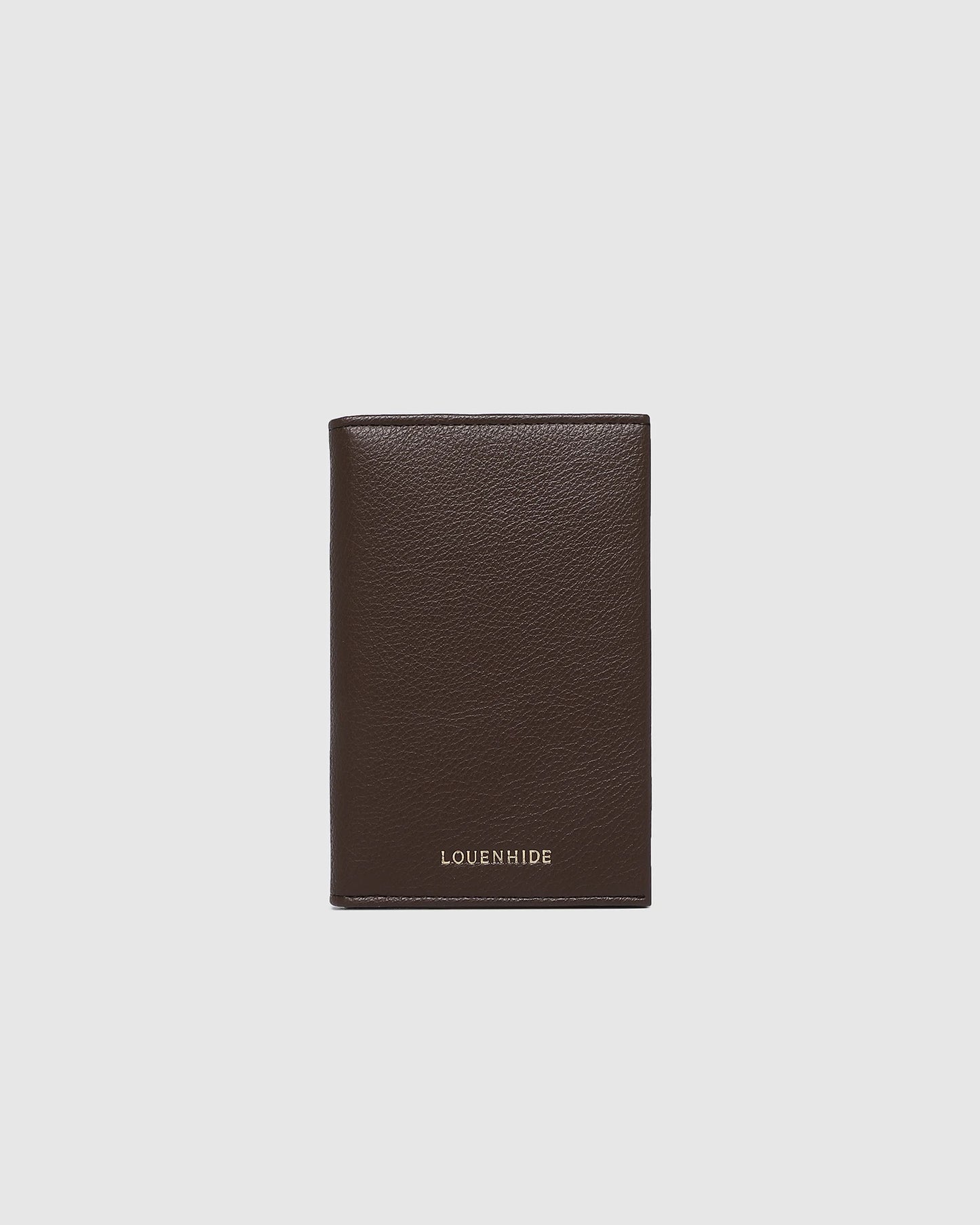 Louenhide Venice Passport Holder - Chocolate