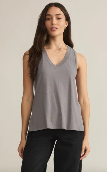 Z Supply The Californian Tank - Graphite Grey