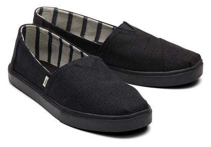 Toms Heritage Canvas Woman's Alpargata - Black