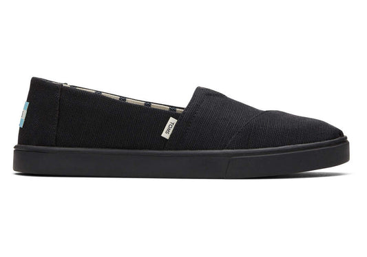 Toms Heritage Canvas Woman's Alpargata - Black