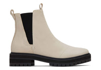 Toms Dakota Boots - Beige Leather