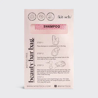 Kitsch rPET Beauty Bar Shampoo Bag - Blush