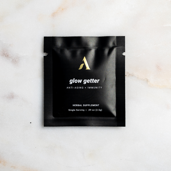 Apothekary Glow Getter, For Natural Glow And Hormonal Skin Clearing - 10 Single Serving Packets