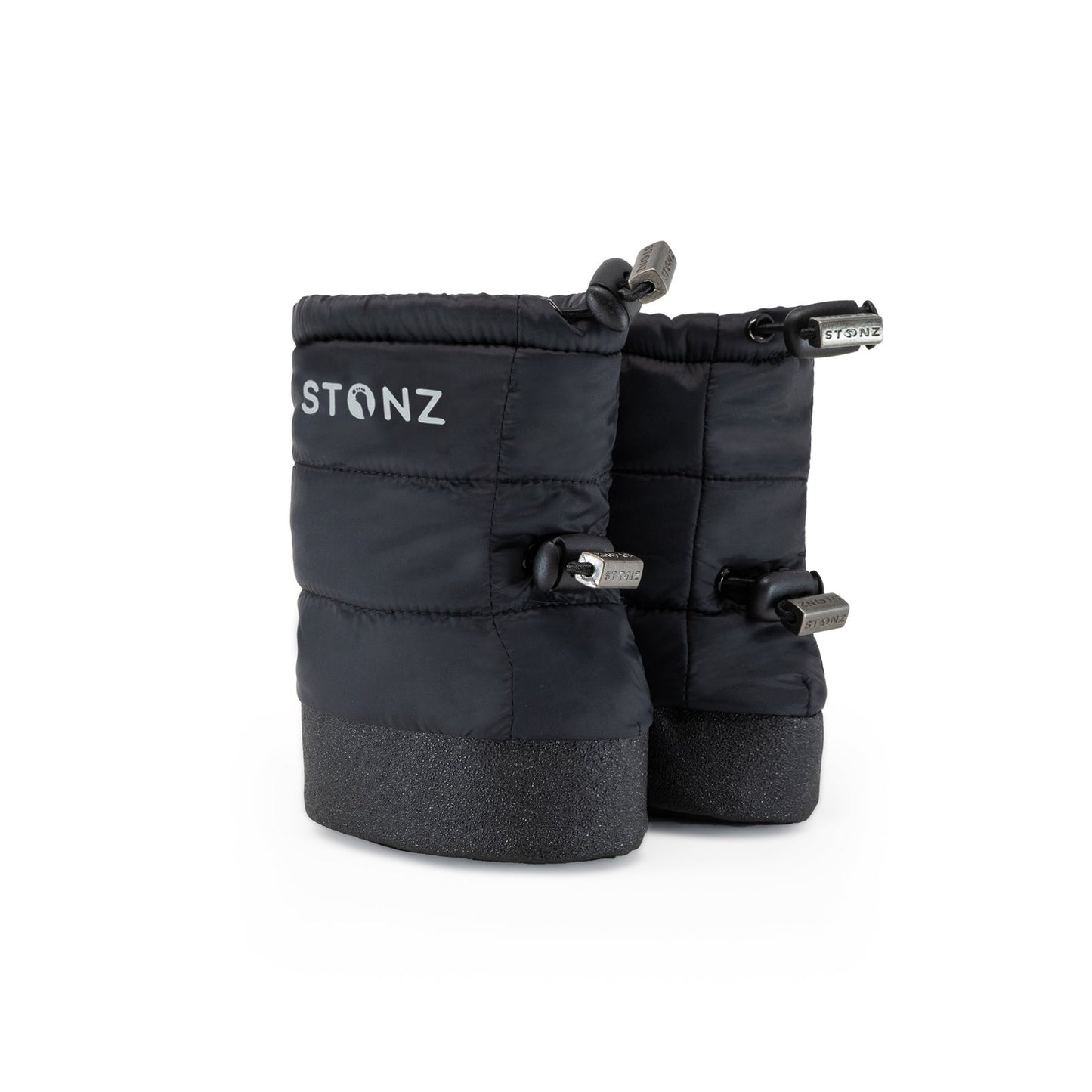 Stonz Toddler Puffer Booties - Black