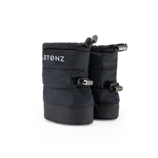 Stonz Toddler Puffer Booties - Black