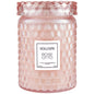 Voluspa Large Glass Jar with Glass Lid 18oz - Rose Otto