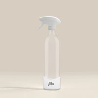 Filo 16oz Glass Bottle With Silicone Sleeve - White