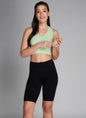 Cest Moi Bamboo Highwasted Bike Shorts - Black