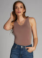 C'est Moi Bamboo Reversible Cami - Mocha