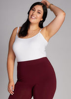 Cest Moi Plus Size Cami - White