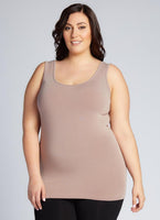 C'est Moi Bamboo Plus Tank - Taupe