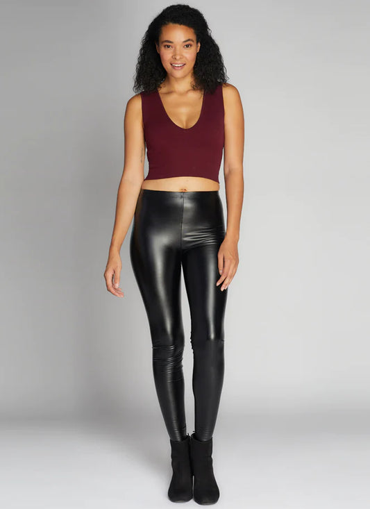 Cest Moi Leggings Black Matte Liquid Leggings