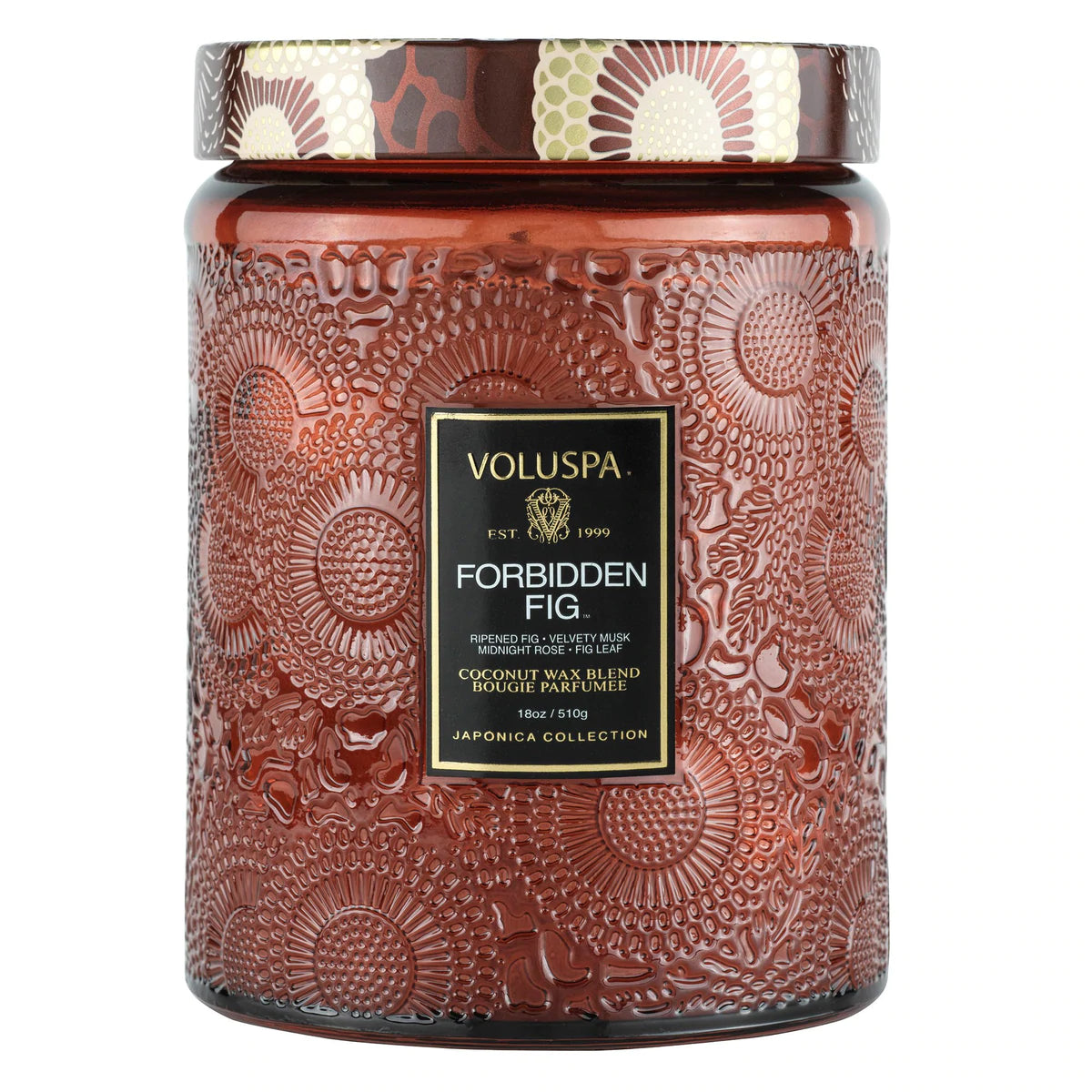 Voluspa Large Jar 18oz - Forbidden Fig